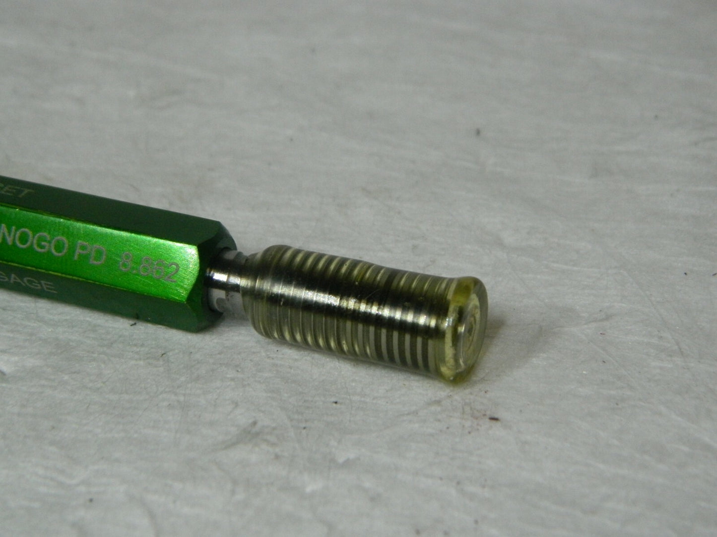 GF Gage M10x1.5 Go/No Go Truncated Taperlock Thread Gage 55336135