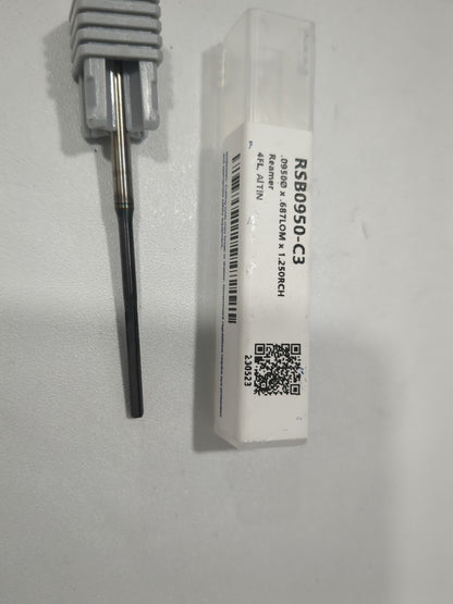HARVEY TOOL Chucking Reamer0.0950"Dia StraightCylindricalShank Carbide RSB0950-C