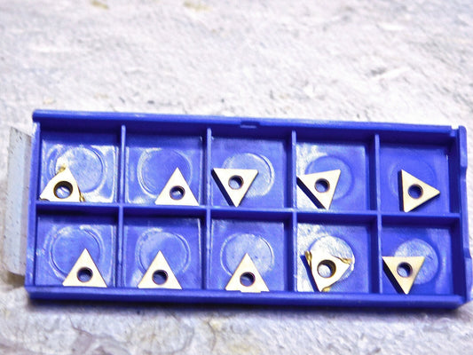 Sumitomo Cermet Turning Inserts TPGT21 51RFW Grade-T130Z TiCN Qty-10