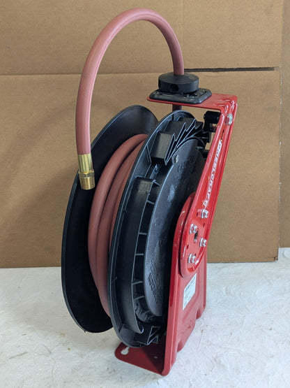ReelCraft Spring Retractable Hose Reel 35 Ft. x 1/2 In. 300 PSI Max. RT835-OLP