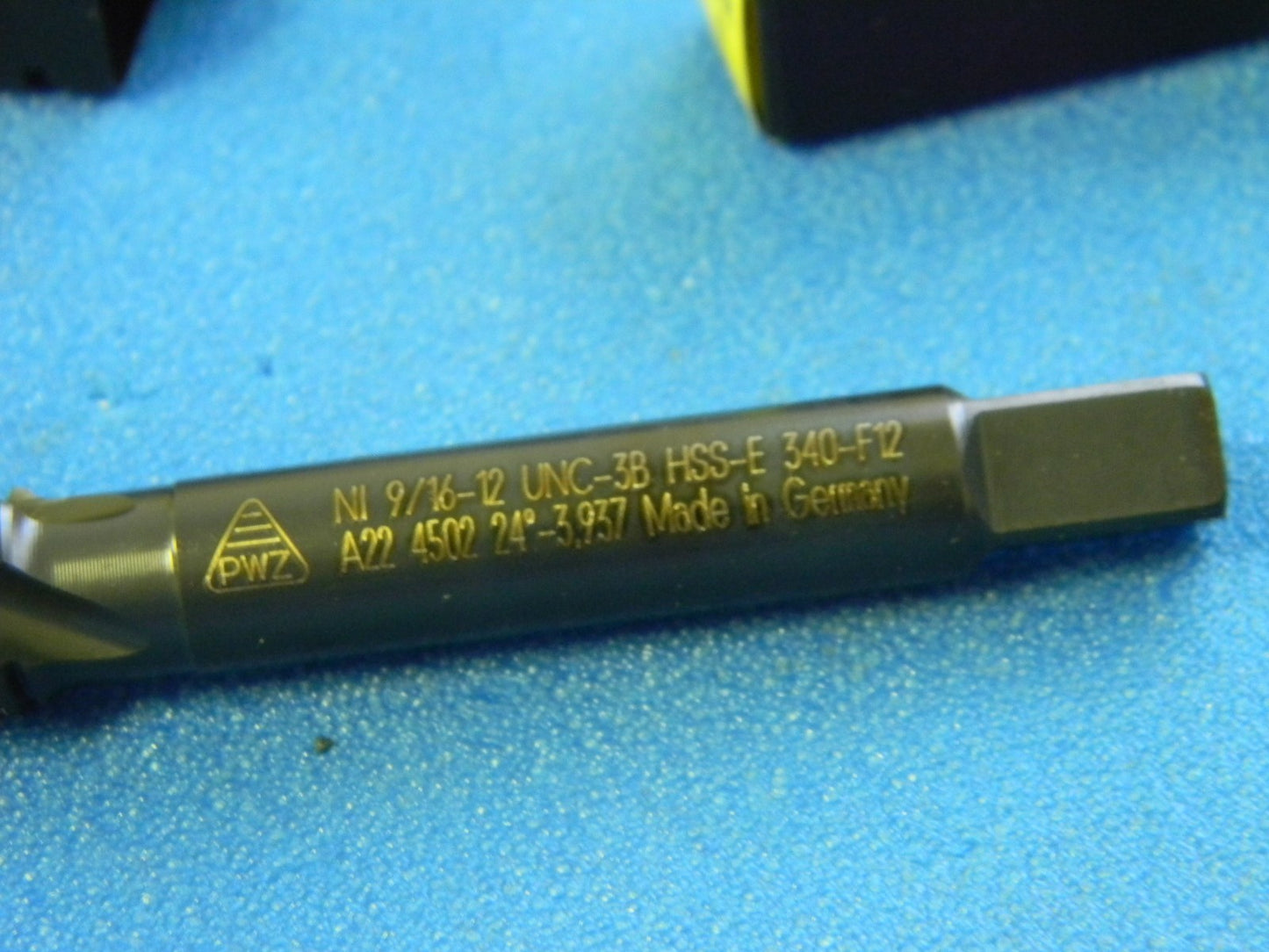 Prototyp Paradur Taps 9/16"-12 UNC-3B HSS-E Qty. 3 #A22 4502