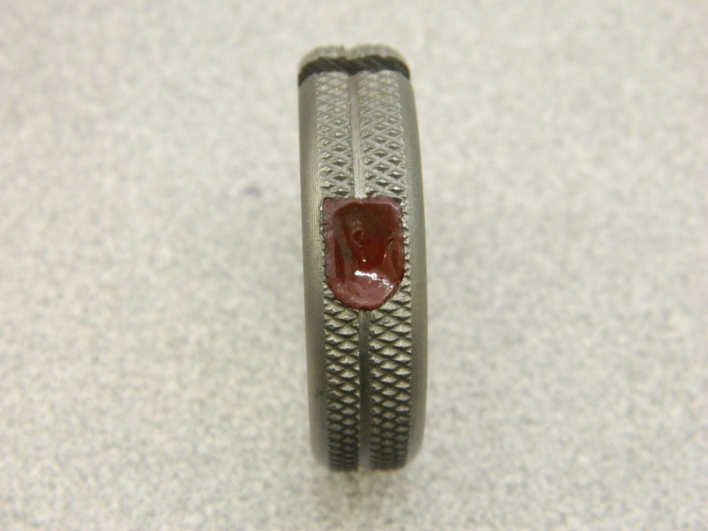 GF GAGE Threaded Ring Gage: 3/8-24 Thread, UNF, Class 2A NOGO R0375242AS