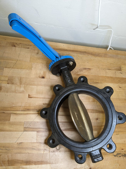 Legend Valve 8" Lug Type Butterfly Valve w/ Lever Handle 116-607 Damaged