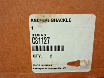 Pro Anchor Shackles 2pk Chain Size 1" C81127
