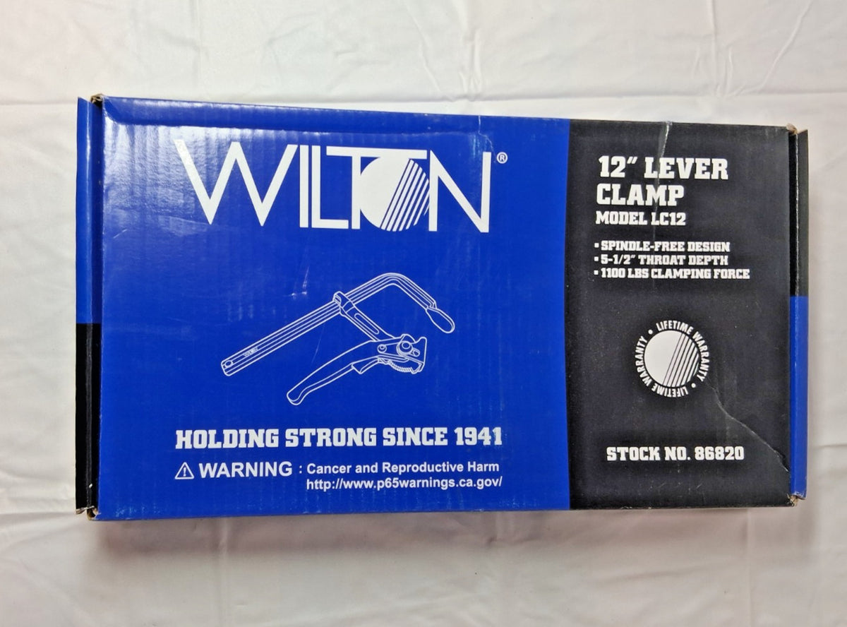 Wilton Sliding Arm Bar Clamp Type F-Style 1100 lb Clamping Pressure 86820