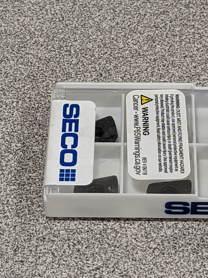 SECO Milling Insert: XOMX10T308TR-M09 MM4500, Solid Carbide Qty 10 02768598