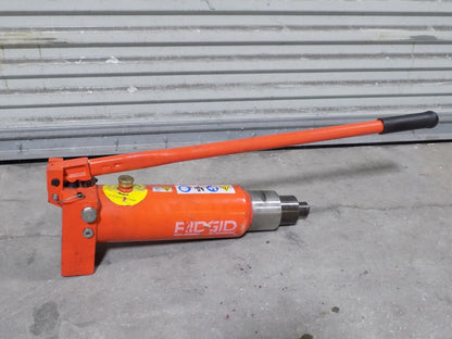 Ridgid Tip-Up Wing Manual Hydraulic Bender 0.375" - 3" Capacity 36523