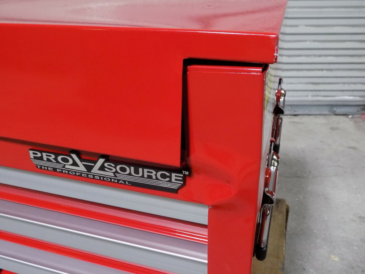 Pro Source Top Chest Tool Box 11 Drawer 41 x 18 x 26 Steel Red SCRATCH N DENT