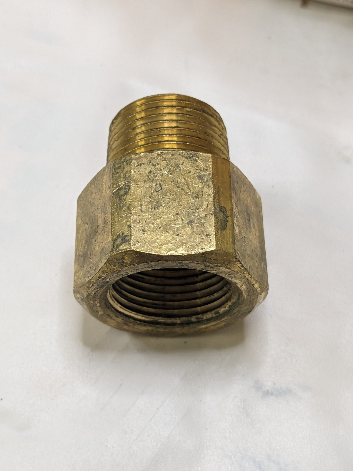 PARKER Industrial Pipe Adapter: 3/4" Female & Male Thread Qty 7 222P-12-12