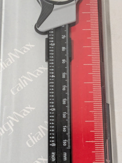 SPI Super Polymid Inch Dial Caliper W/ White Dial 0" - 6" 30-412-1