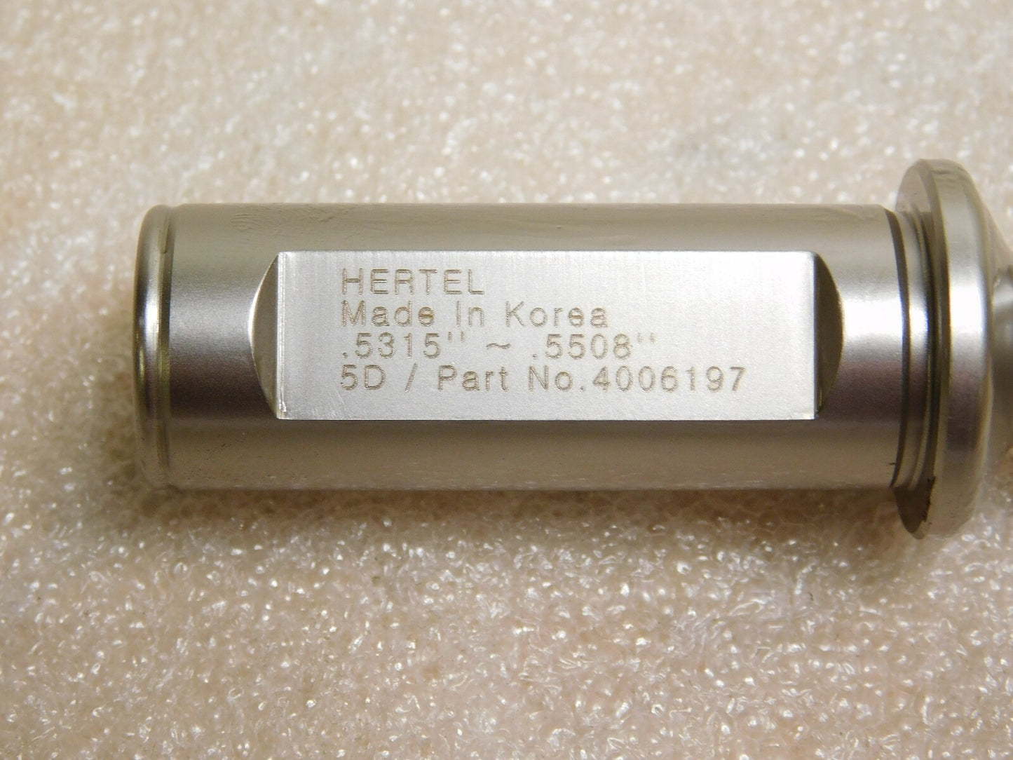 Hertel Replaceable-Tip Drill 13.5 to 13.99mm 3/4" Shank Diam 5xD 4006197