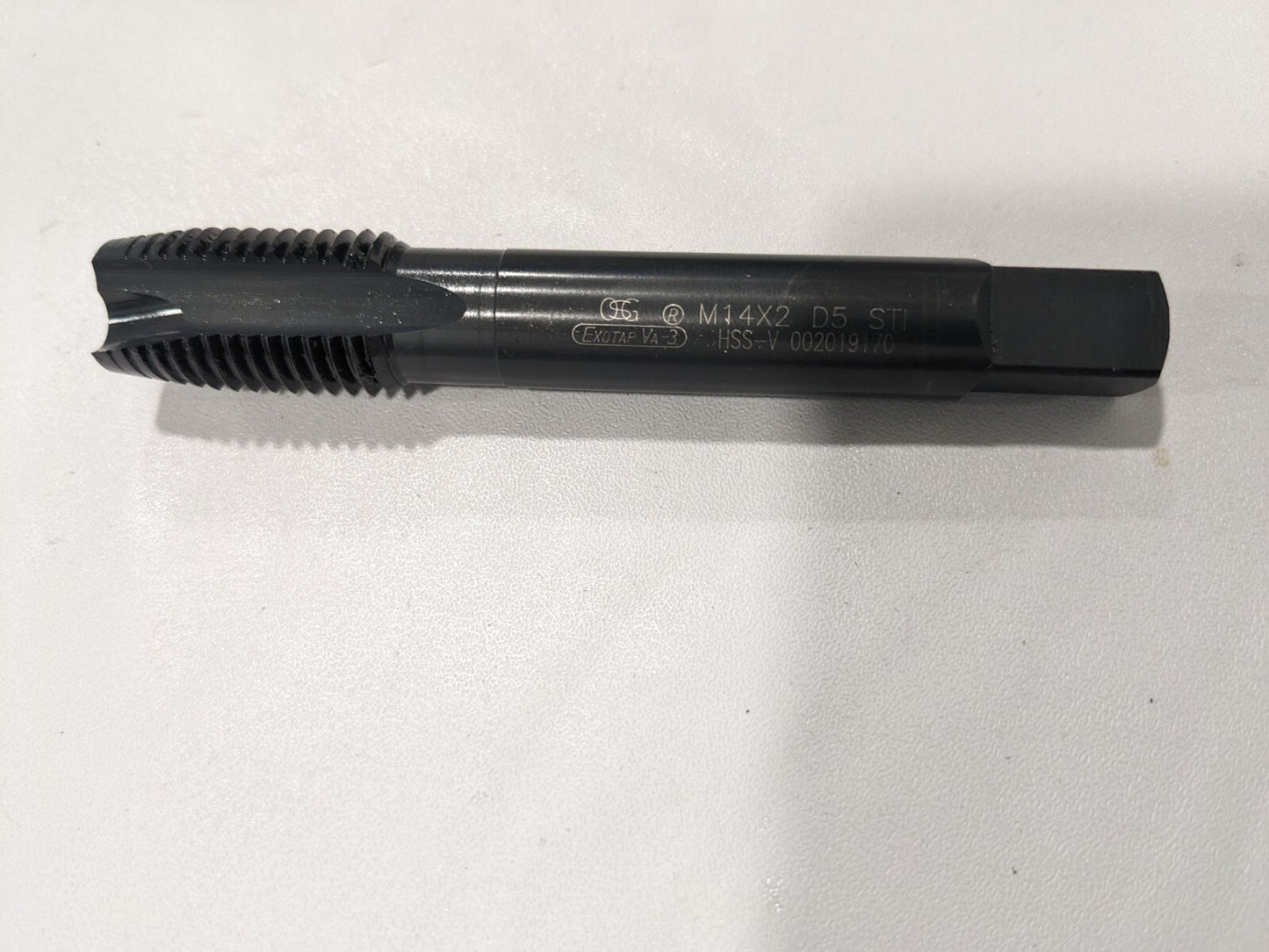 OSG Spiral Point STI Tap: M14 x 2, 3 Fl HSS 34201001