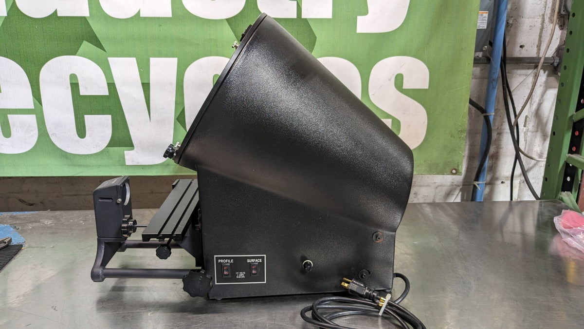 FOWLER Optical Comparator 12 Screen Dia Horizontal 53-900-000 Incomplete