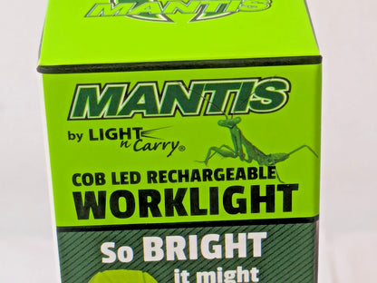 Light-N-Carry MANTIS LED COB Work Light 110lm Max LNCMINI