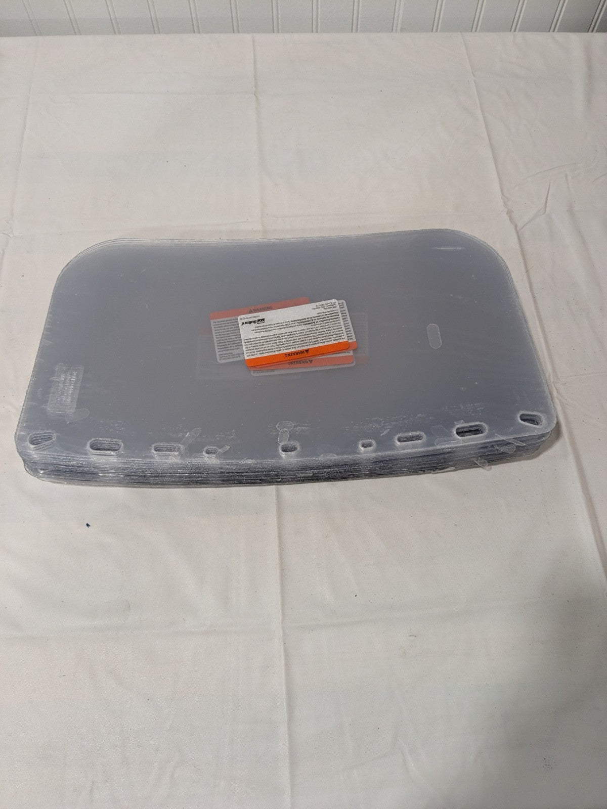 Bullard Clear Multi-fit Acetate Visor 8" High, 0.04" Thick Box of 25 840M
