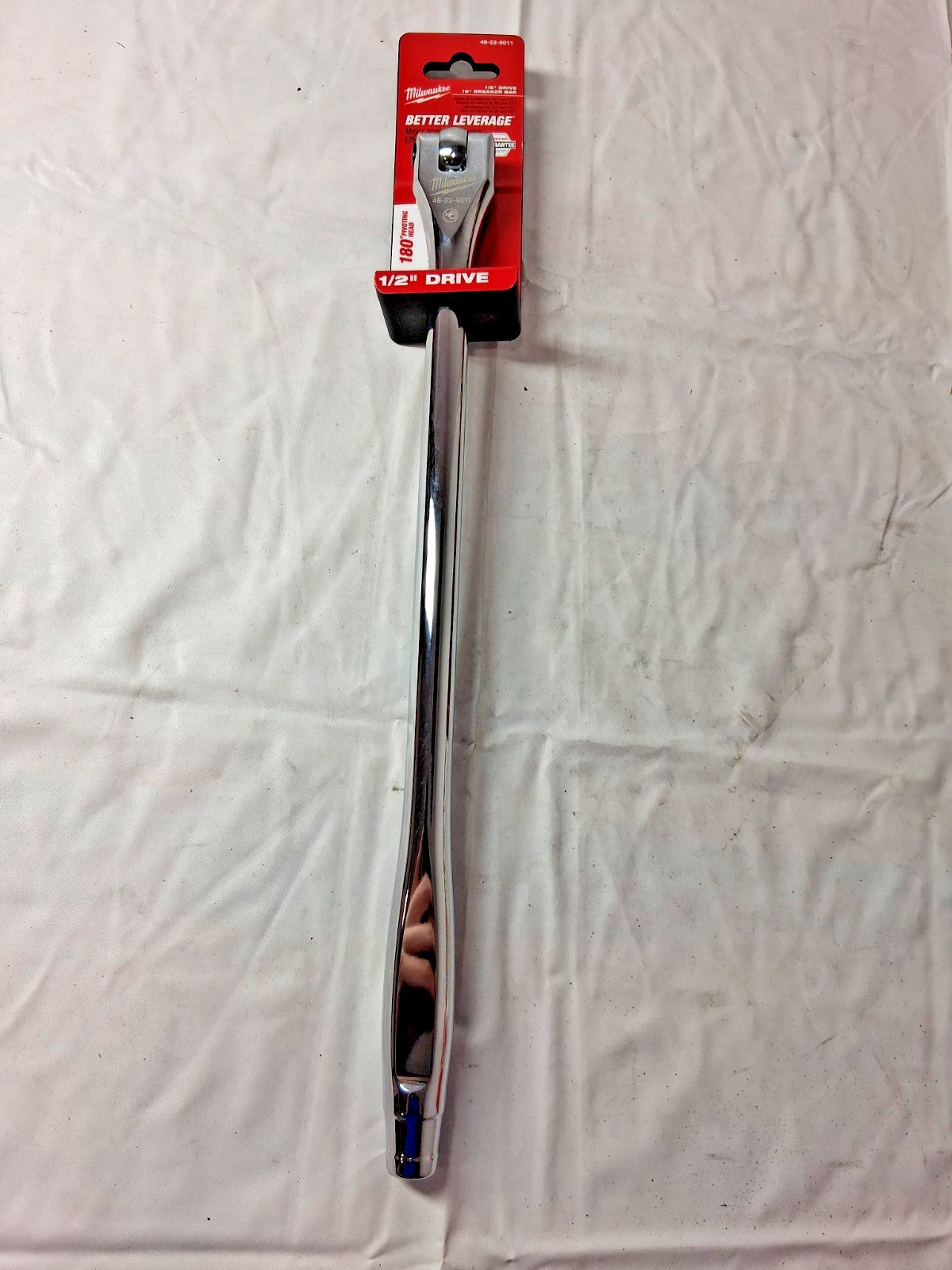 Milwaukee Tool Breaker Bar 387 mm OAL Chrome-Plated 48-22-9011