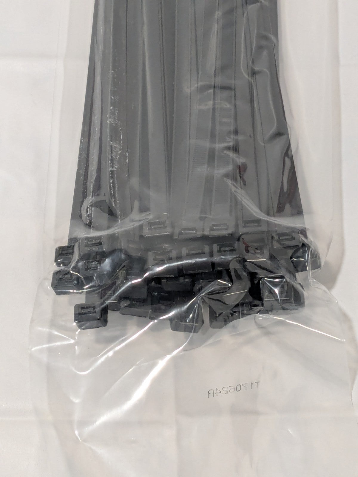 Thomas & Betts Cable Tie: 18" Long, Black, Nylon, 120 lb Pack of 50 L-18-120-0-L