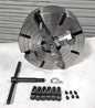 12" Independent 4 Jaw Lathe Chuck   D1-6 Mounting   3.74" Through Hole  429-4126