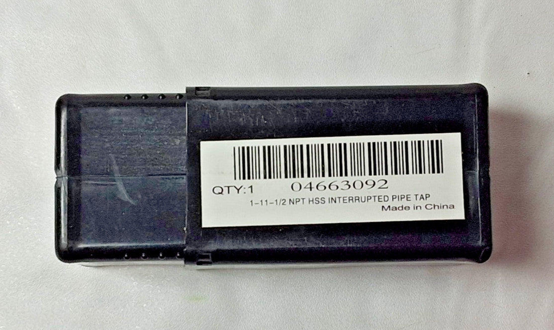 Steel Interrupted Thread Pipe Tap 1 - 11-1/2 NPT 5 Flutes 04663092