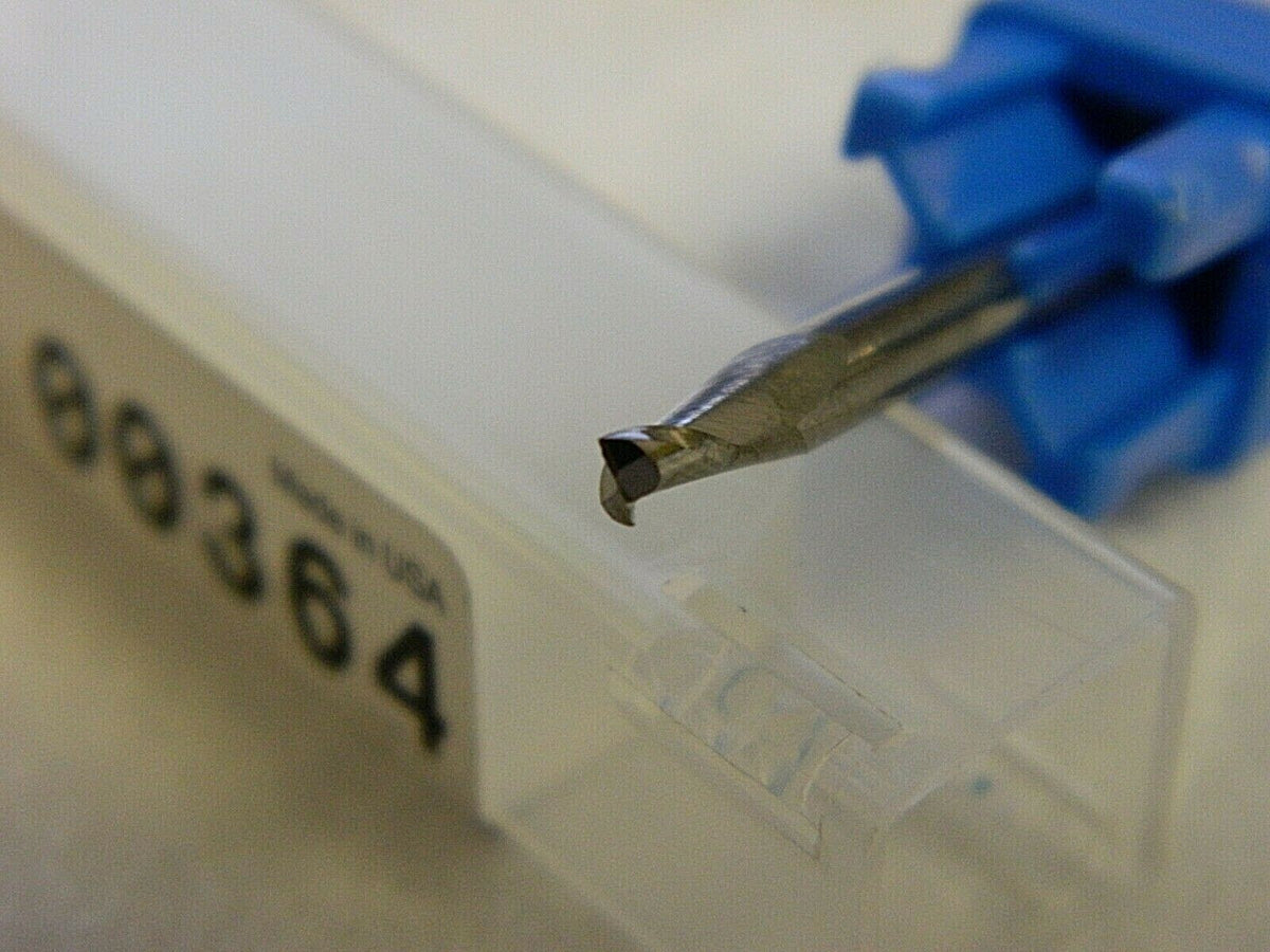 SGS 3/32", 9/64" LOC 2 Fl.Carbide Square End Mill Qty 2. 00364