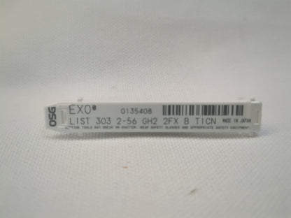 OSG Spiral Flute Tap: #2-56 UNC, 2 Fl 0135408