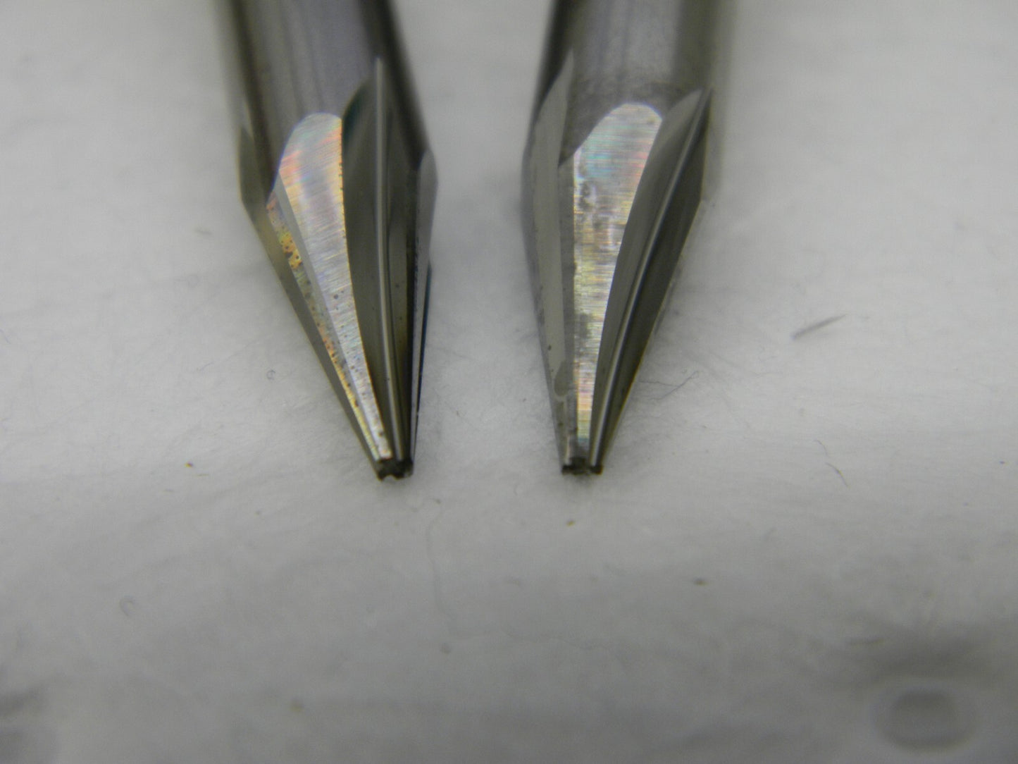 HARVEY TOOL 2-1/2 OAL Solid Carbide Chamfer Mill 4FL QTY 2 876415