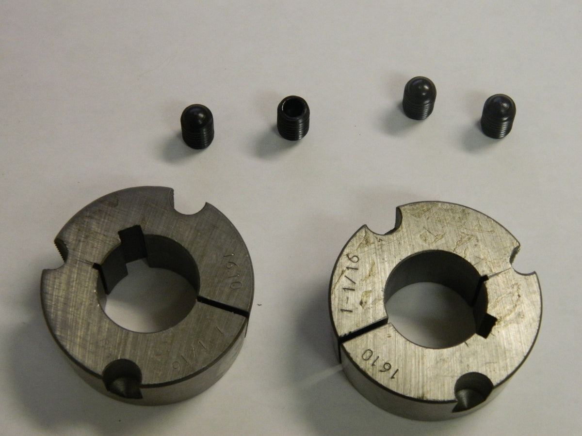 Browning Sprocket Bushings 1-1/16" Tapered Lock Bore QTY 2  3748928