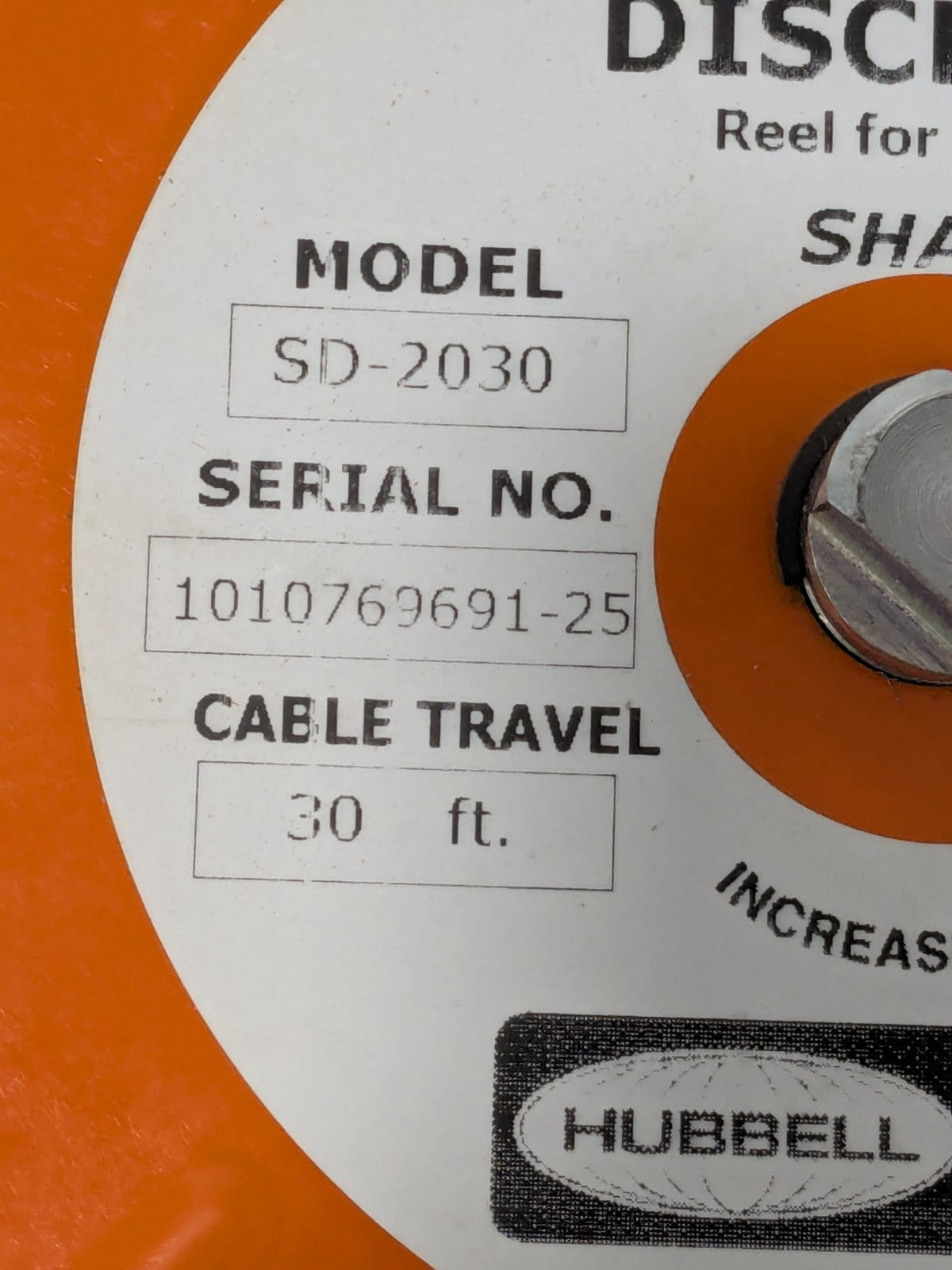 Hubbell 1/8 Inch x 30 Ft. Stranded Cable Grounding Reel SD-2030