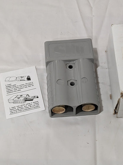 SMH Silver-Plated Copper Battery Connector 2/0 AWG, 600 V, 350 A 61491668