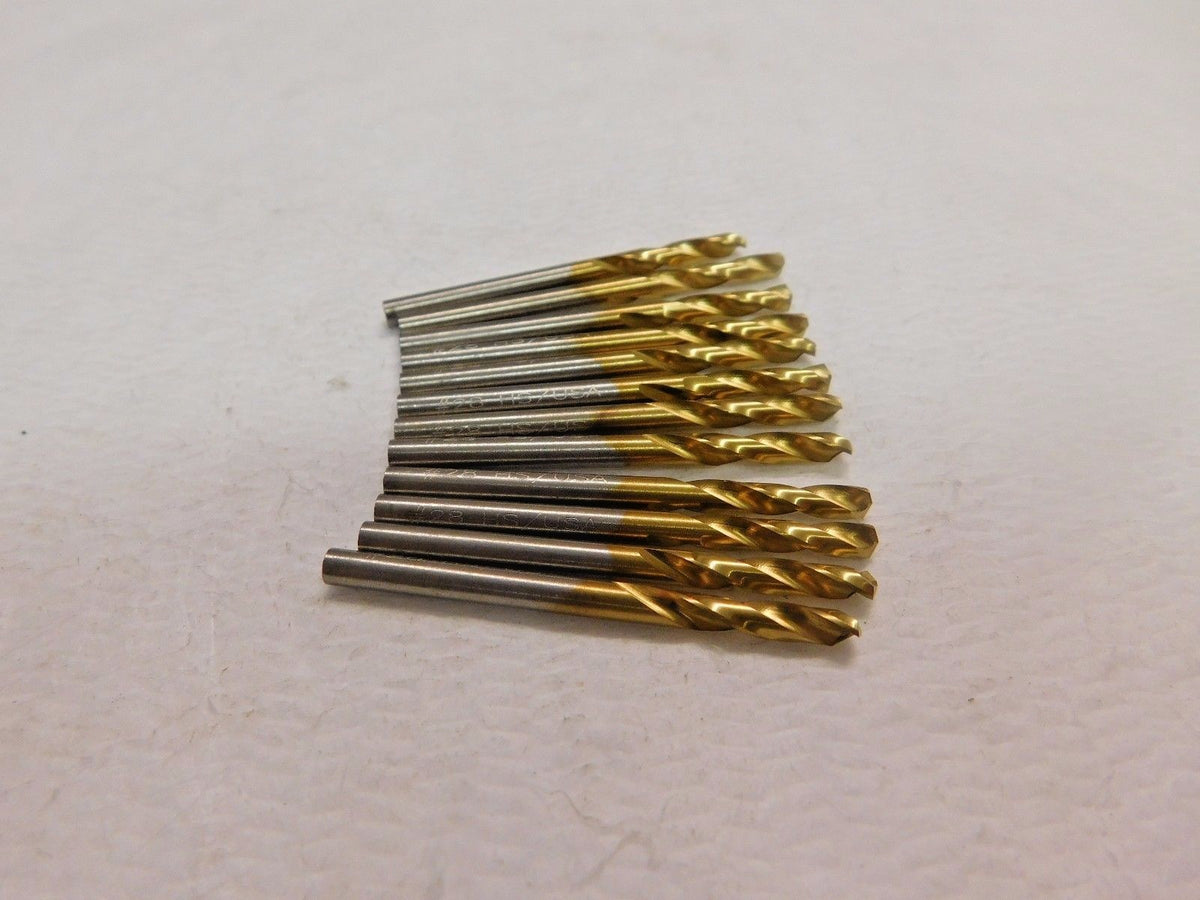 Spiral Screw Machine Length Drill Bit 0.1405" 135º RH HSS Lot of 12 8012028