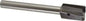 15/16 Diam, 1/2 Shank, Diam 4 Fl Interchangeable Pilot Counterbore MIT-435-21