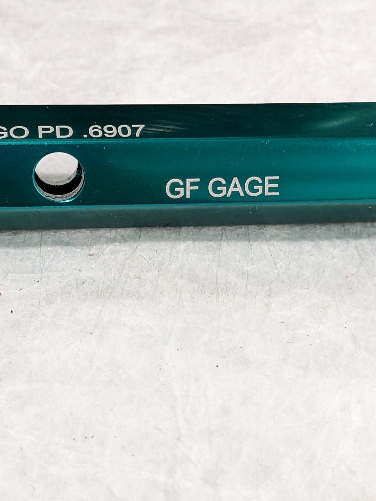GF GAGE Set Plug Gage: 3/4-10 UNC, No Go Class 3B, 3" Handle HL0750103ANSE