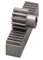 BOSTON GEAR Steel Gear Rack 1 Face Width, 4 Feet Long, 1 Thick L517-4