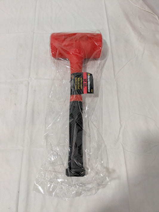 Gearwrench Dead Blow Hammer: 54 oz, 2-1/2" Face Dia, Polyurethane Head 82244