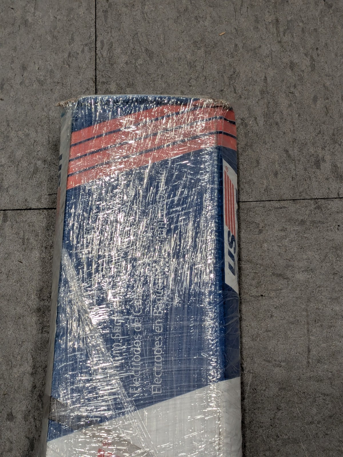 US Forge Stick Welding Electrode: 1/8" Dia, 14" L, Mild Steel, E7018 10LB 51834