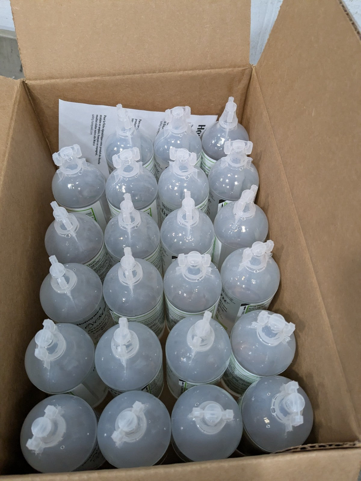 Honeywell Eyesaline Eyewash 23 Pack 4 oz Bottles Exp 02/2027 32-000452-0000