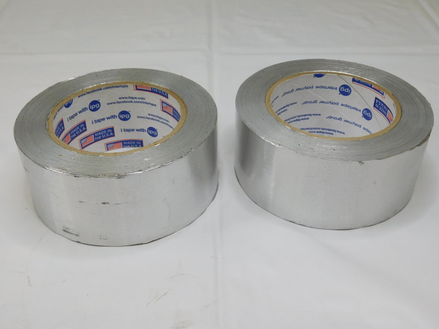Intertape Silver Aluminum Foil Tape Series ALF300 2" x 60 Yds QTY 2 ALF3000