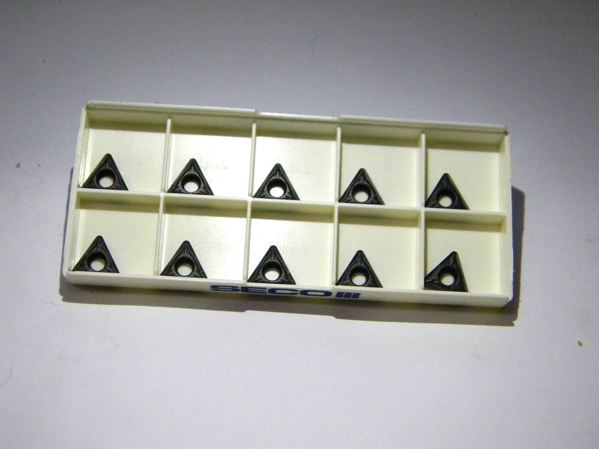 Seco Carbide Turning Inserts TCMT21.52 MF2 Grade TP2500 Qty 10 66898