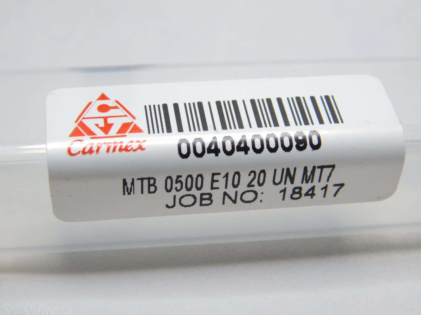 Carmex Coolant Thru Thread Mill For Blind Holes MTB 0500 E10 20 UN MT7 FF6110325