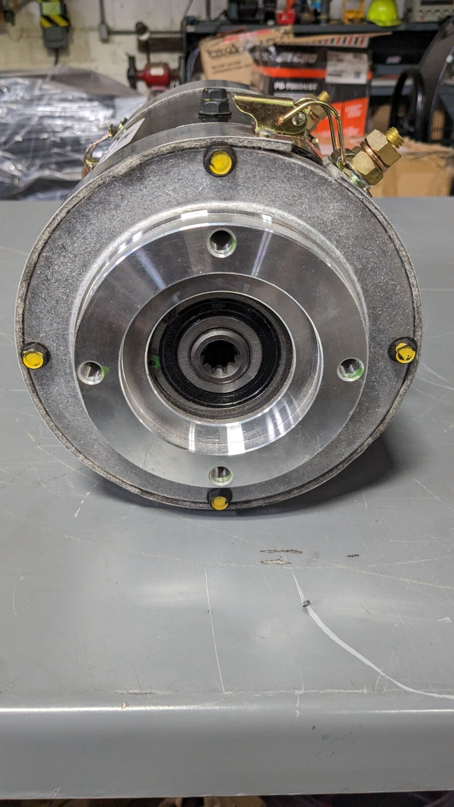 Nidec Motor  12 / 24 VDC Heavy Duty 8 Brush Motor 131596 GZ3-4001 Parts / Repair