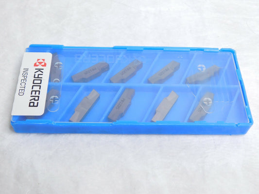KYOCERA Carbide Grooving Inserts GDM4020N-040GM PR1225 Qty 10 8834580