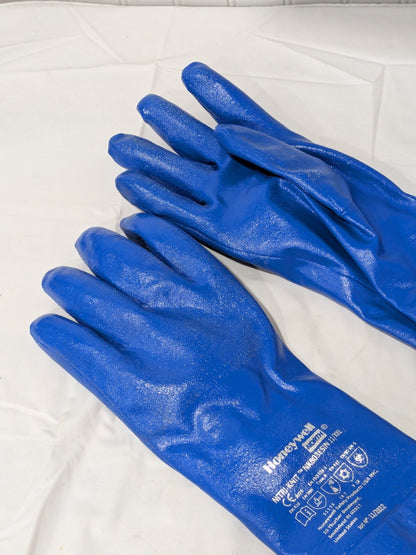 Honeywell Chemical Resistant Gloves: Size 2X-Large, Nitrile NK803ESIN/11