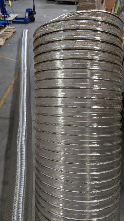 HI-TECH DURAVENT Blower Duct Hose PVC 8" ID 7 psi 25' -20 to 180°