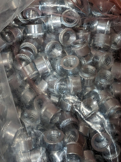 Electro Clinch Captive Nut 5/16-18 0.125" Min Panel Thick Approx 2,000 ES-0518-3