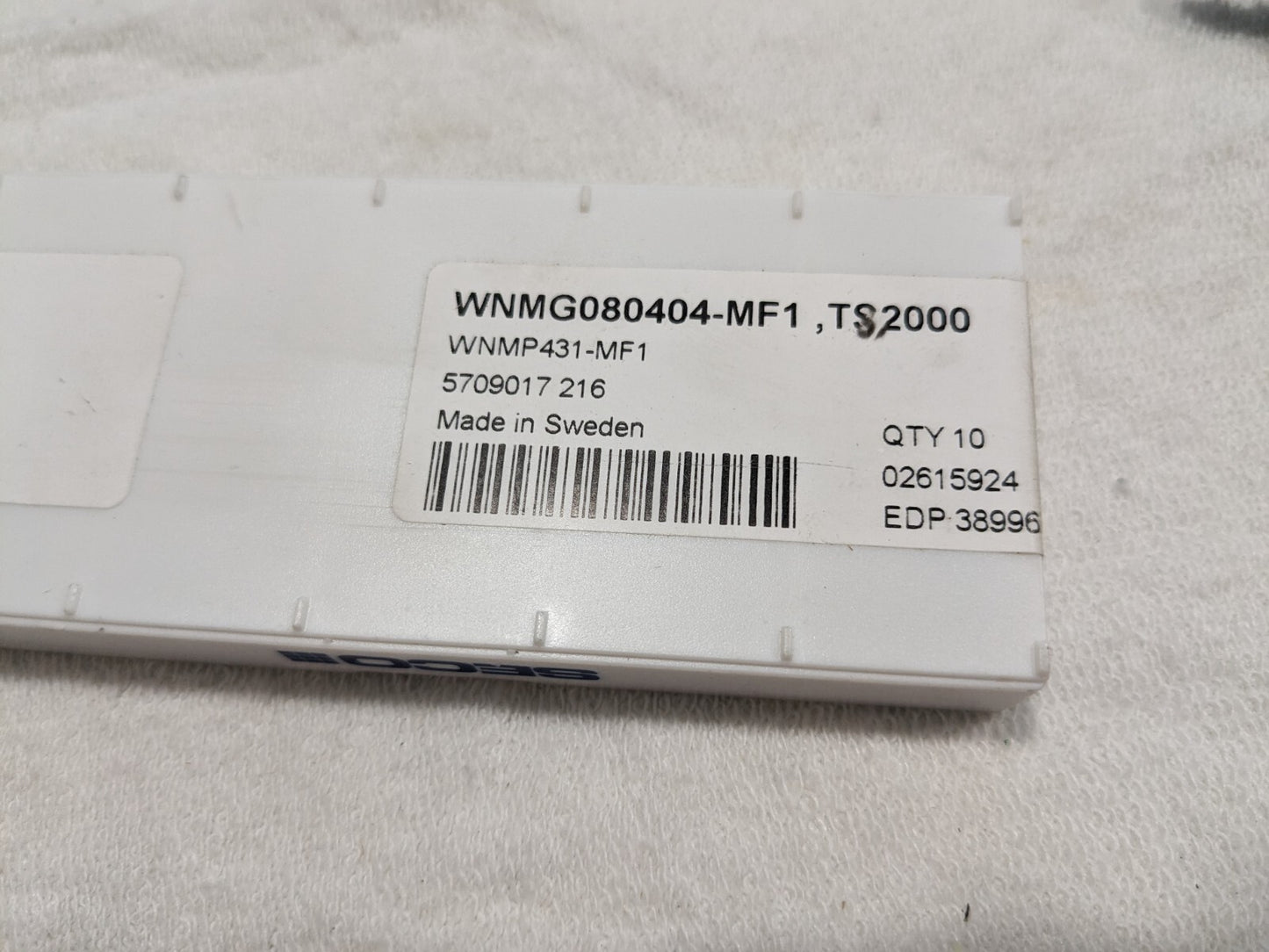 SECO Turning Insert: WNMP 431-MF1 TS2000, Carbide 02615924