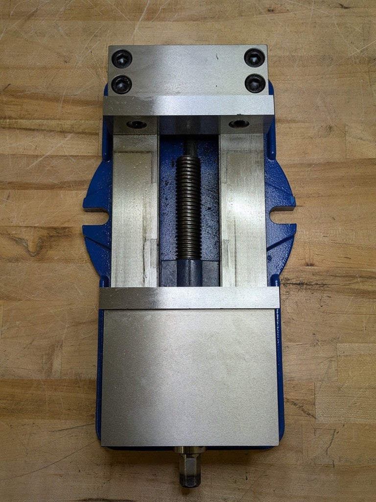 Precision Machine Vise 6" Jaw Width 6-1/4" Opening Capacity Stationary