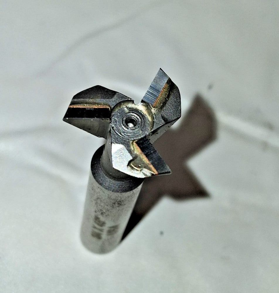 Moon Cutter 3/4'' 45 Deg Carbide Tipped Dovetail Cutter  CTDT750-45