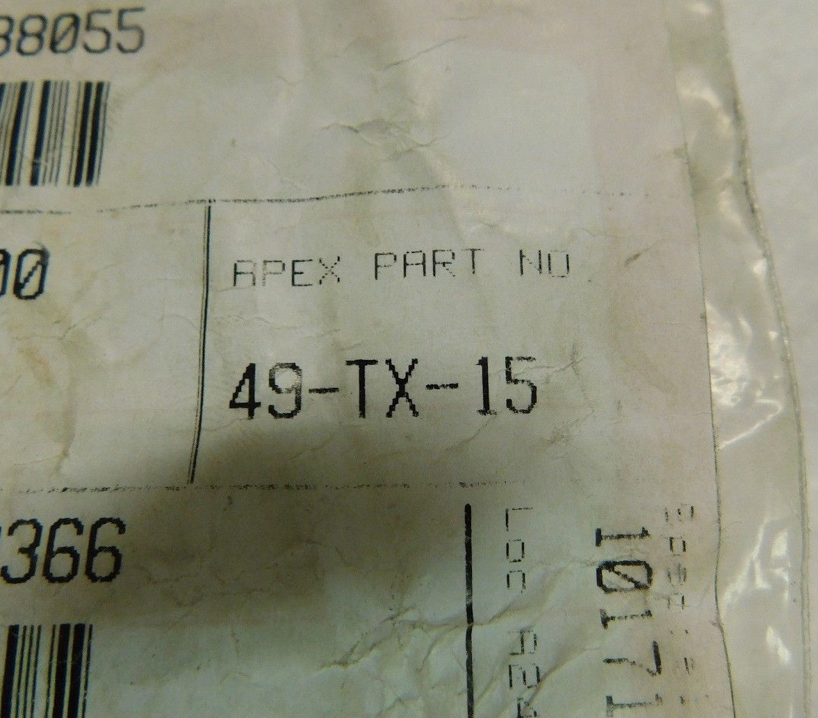 Apex Torx Bit T15 Torx 1/4" Hex Drive QTY 10  49-TX-15