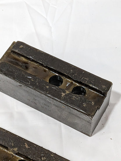 H&R Soft Lathe Chuck Jaw: Serrated 2" OAW, 2" OAH, 5-1/4" OAL Qty 2 HR-112-2.0