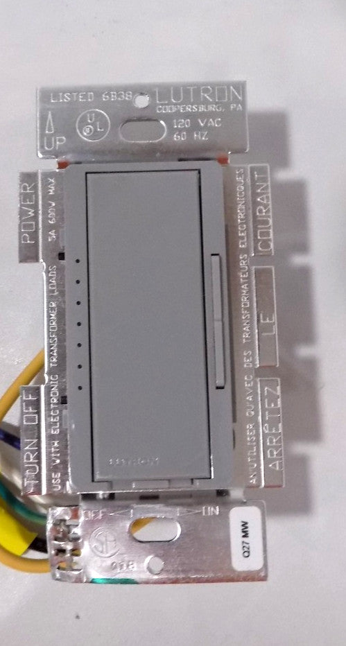 Lutron Maestro MAELV-600-GR Low-Voltage Dimmer 600W Max - 120V - Gray